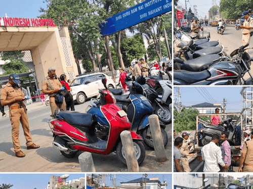 Action taken by Doon Police on violation of traffic rules