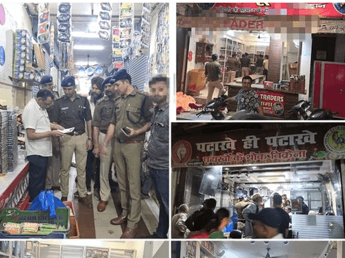 Doon Police took action against those selling firecrackers illegally