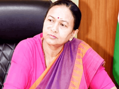 Chief Secretary Mrs. Radha Raturi gave necessary instructions to the officers