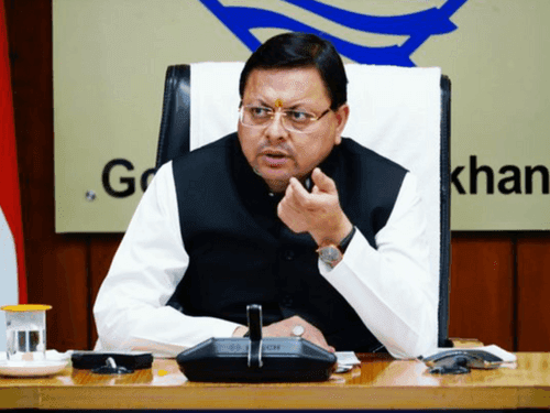 CM Dhami held a review meeting of the Justice Department