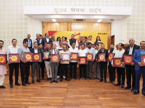 CM Dhami participated in Uttarakhand Uday Samman Ceremony-2024