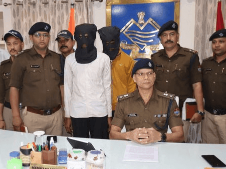 Udham Singh Nagar Police arrested 02 drug smugglers with smack worth Rs 85 lakh