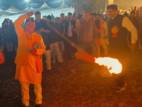 Cabinet Minister Dr. Dhan Singh Rawat participated in Igas Festival