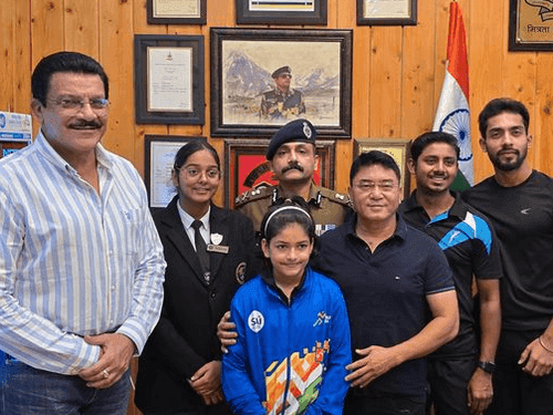 DGP Uttarakhand congratulates the winners of State Table Tennis Championship 2024