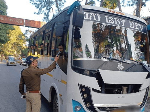 Intensive checking campaign is being run by the police in all the districts of the state