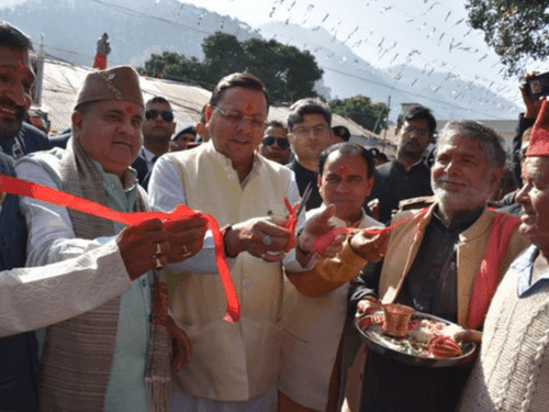 CM Dhami inaugurated the Gauchar fair