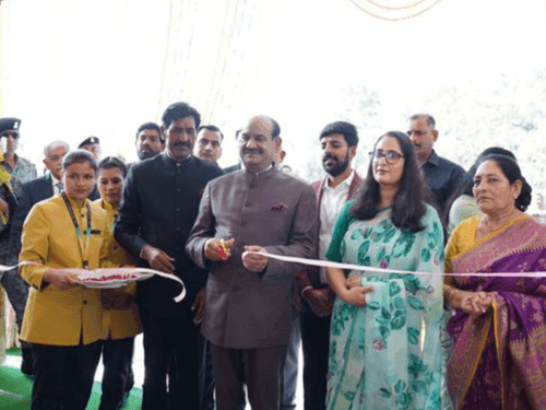 Lok Sabha Speaker Om Birla participated in the annual function here