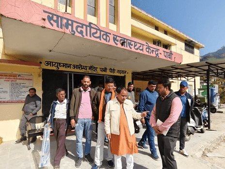 Dr. Dhan Singh Rawat inspected the Community Health Center Pabau