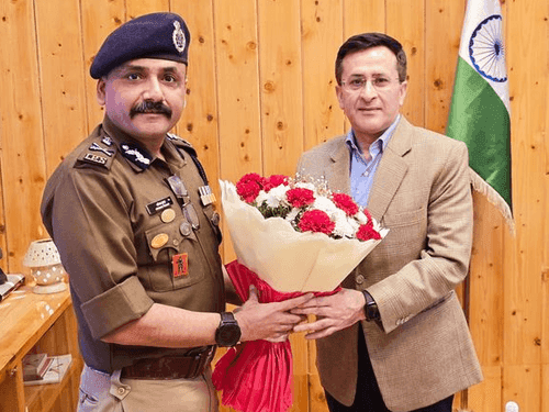 Additional Director General of Police Prison met the newly appointed DGP