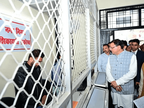 CM Dhami inspected the Haldwani Municipal Corporation office