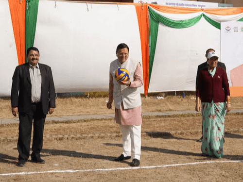 CM Dhami inaugurated state level competitions