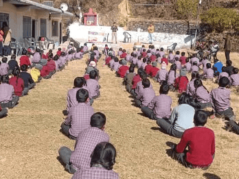 Pancheshwar Police organized a workshop at Dawn Public School Khalgada