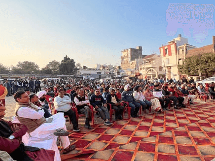 Cabinet Minister Saurabh Bahuguna participated in the 'Jan Aakrosh Rally'