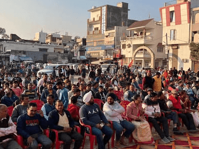 Cabinet Minister Saurabh Bahuguna participated in the 'Jan Aakrosh Rally'