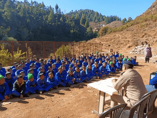 Awareness program organized by Pithoragarh Police