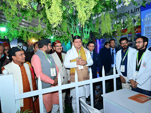 CM Dhami participated in the 10th World Ayurveda Congress and Arogya Expo-2024