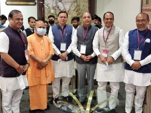 CM Dhami participated in the joint conference