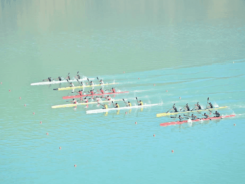 CM Dhami participated in the closing ceremony of Tehri Water Sports Cup 2024