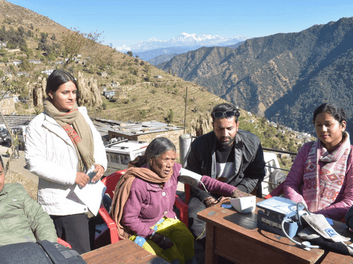 A multipurpose camp was organized in the border village Pindwali