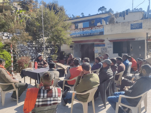 Awareness campaign run by Bageshwar Police