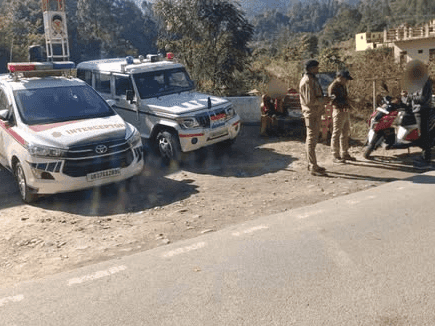 Almora Police took action against 70 careless drivers