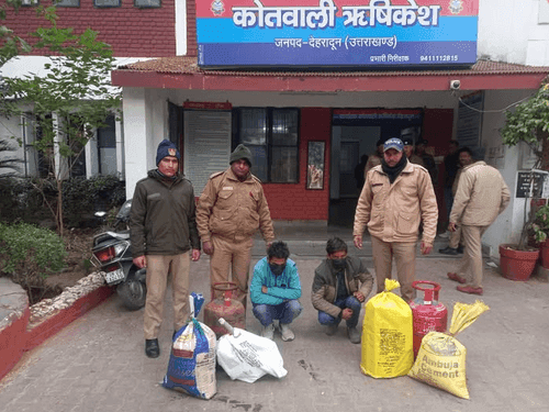 Doon Police arrested the accused with stolen jewellery and other items