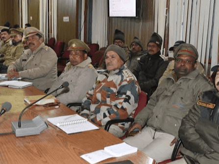 District level forest fire safety monitoring committee meeting was organized