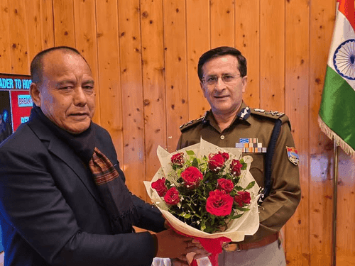 UKSSSC Chairman made a courtesy visit to DGP Deepam Seth