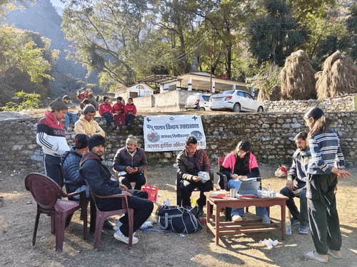 Veterinary medical and awareness camp was organized in village Deodha