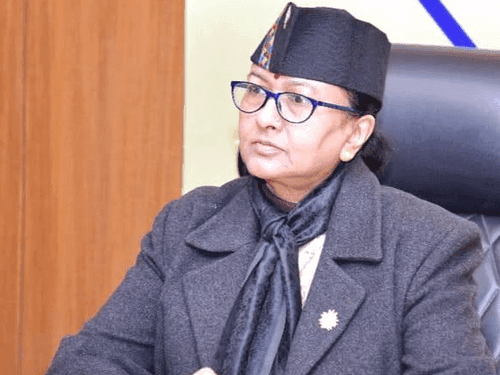 Chief Secretary Mrs. Radha Raturi held a meeting with all the District Magistrates