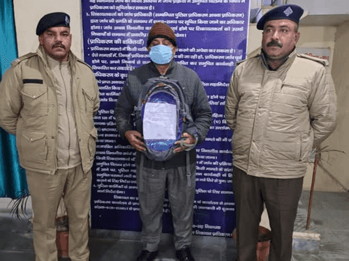 Tehri Police arrested the accused with 502 grams of illegal hashish