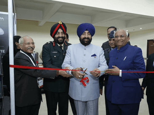 Governor Gurmit Singh participated in the DefSAT-2025 program