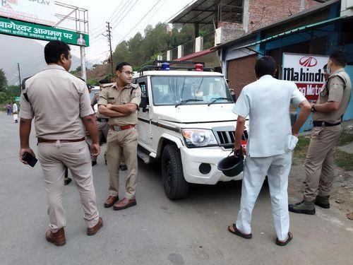 Challan action was taken against persons who violate the rules