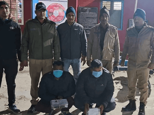 Drug smuggler arrested with illegal smack worth lakhs