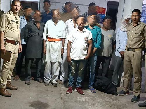 Marriage procession of drunken riots in Jhabreda, Jhabreda police challaned 17 persons