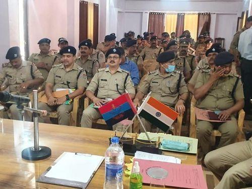 Monthly crime seminar and military conference organized in Police Line Chamba