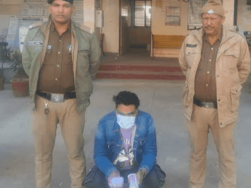 A cunning fraudster was caught by Doon Police