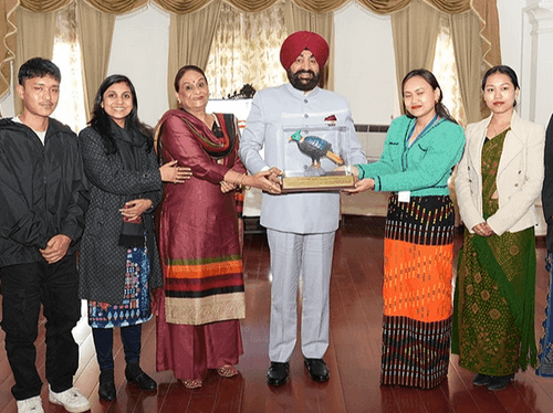 Foundation days of Meghalaya, Manipur and Tripura were celebrated at Raj Bhavan