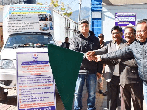Chamoli DM Sandeep Tiwari inaugurated Road Safety Month