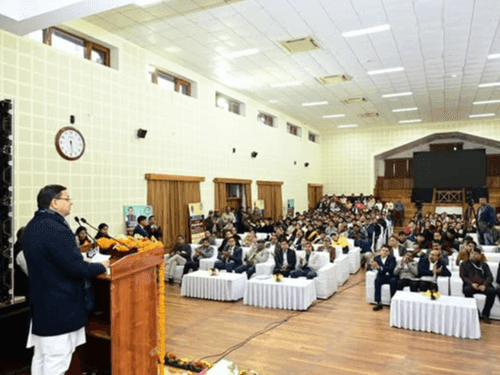 CM Dhami distributed appointment letters to 530 selected candidates