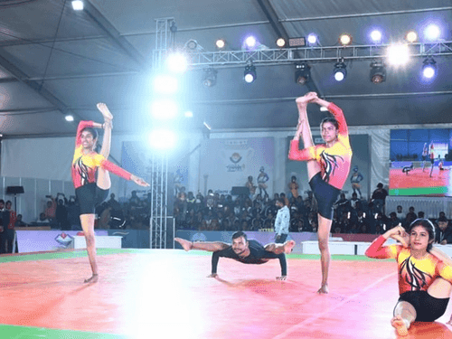 Image for Yogasana competitions started in Almora