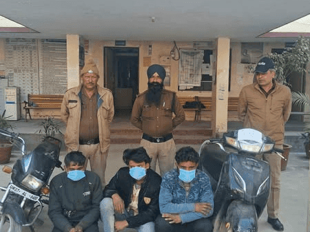 Doon Police arrested the accused with stolen vehicle