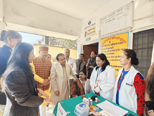 Image for Health Minister Dr Rawat launched 'Plus Anemia Mahabhiyan'