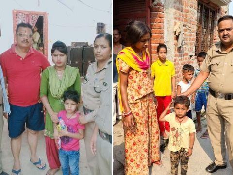 Nainital Police gave gifts to mothers on Mother's Day