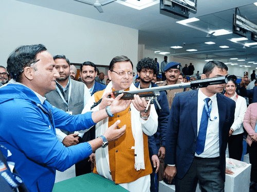 CM Dhami observed various arrangements of National Games