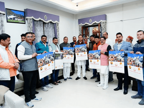Image for CM Dhami released a booklet giving information about Chardham Yatra