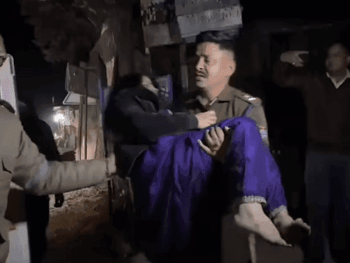 Image for Uttarakhand Police became an angel for the injured in road accidents