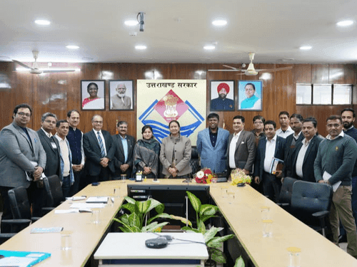 Image for Chief Secretary held a meeting with departments and enterprise representatives