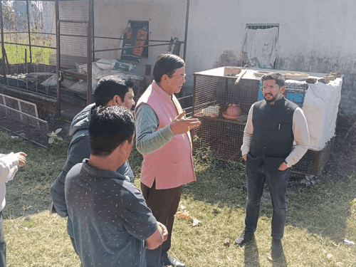 Image for Chief Development Officer conducted field inspection in various villages