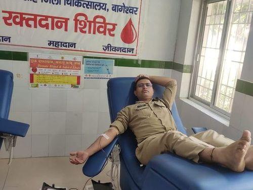 Humanity recognized by donating blood when there was a need for A positive blood